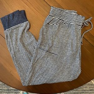NWT striped pajama pants